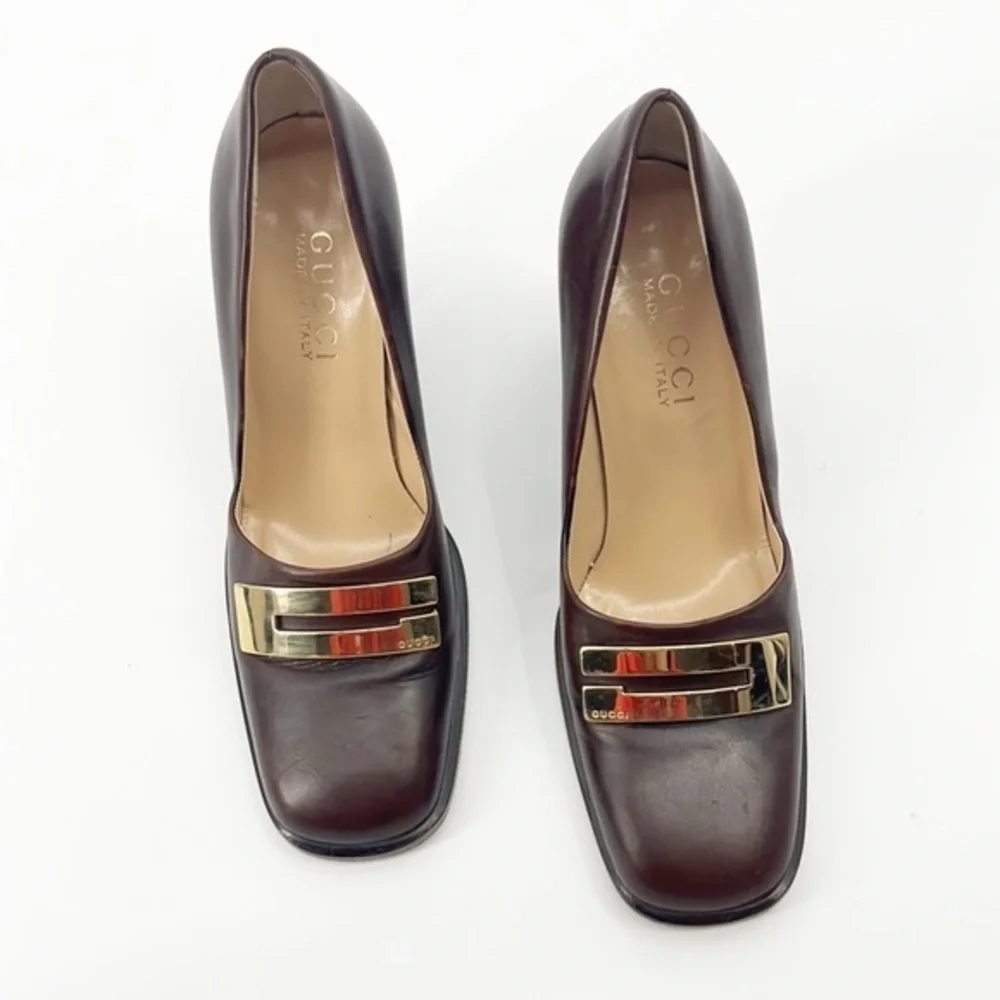 Gucci square toe